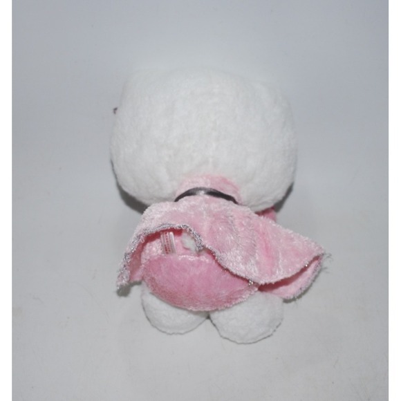 Rare Sanrio Hello Kitty Plush with Pink Bear Cute Collectible Used - Picture 4 of 5